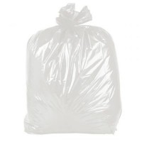 Saco de Lixo Colorido - 100 Unid - Cor: Branco, Vol: 300Lx0,08micras